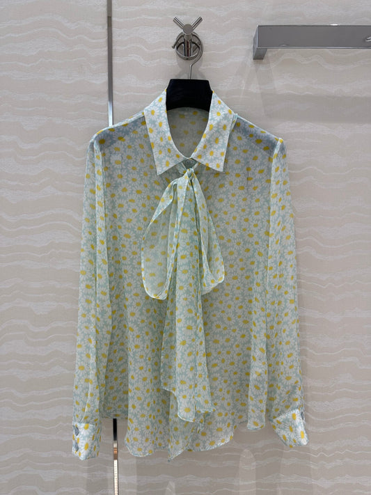 g 25ss silk buttons shirt