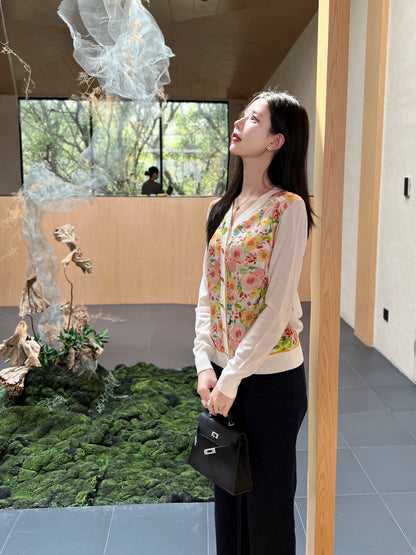 h 25ss knitted cardigan