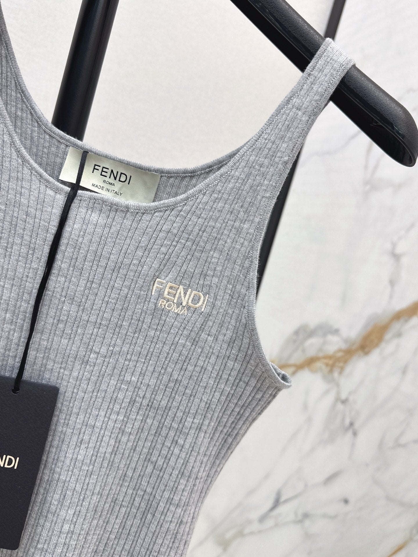 f 25ss knitted vest