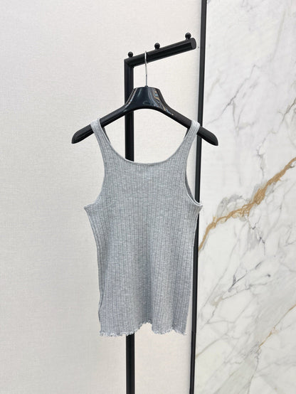 f 25ss knitted vest