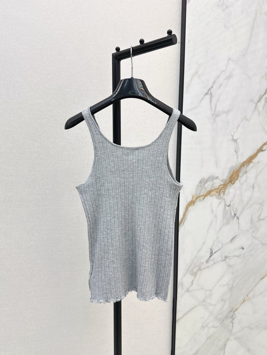 f 25ss knitted vest