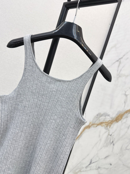 f 25ss knitted vest