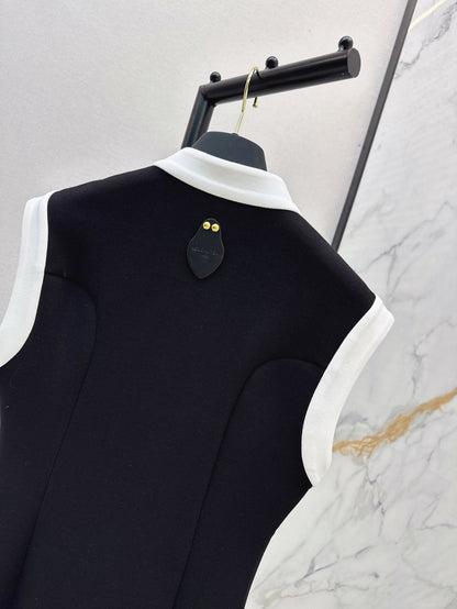 L 25ss sleeveless shirt dress