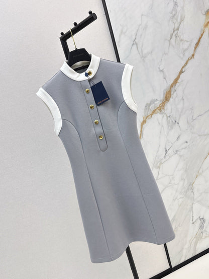 L 25ss sleeveless shirt dress