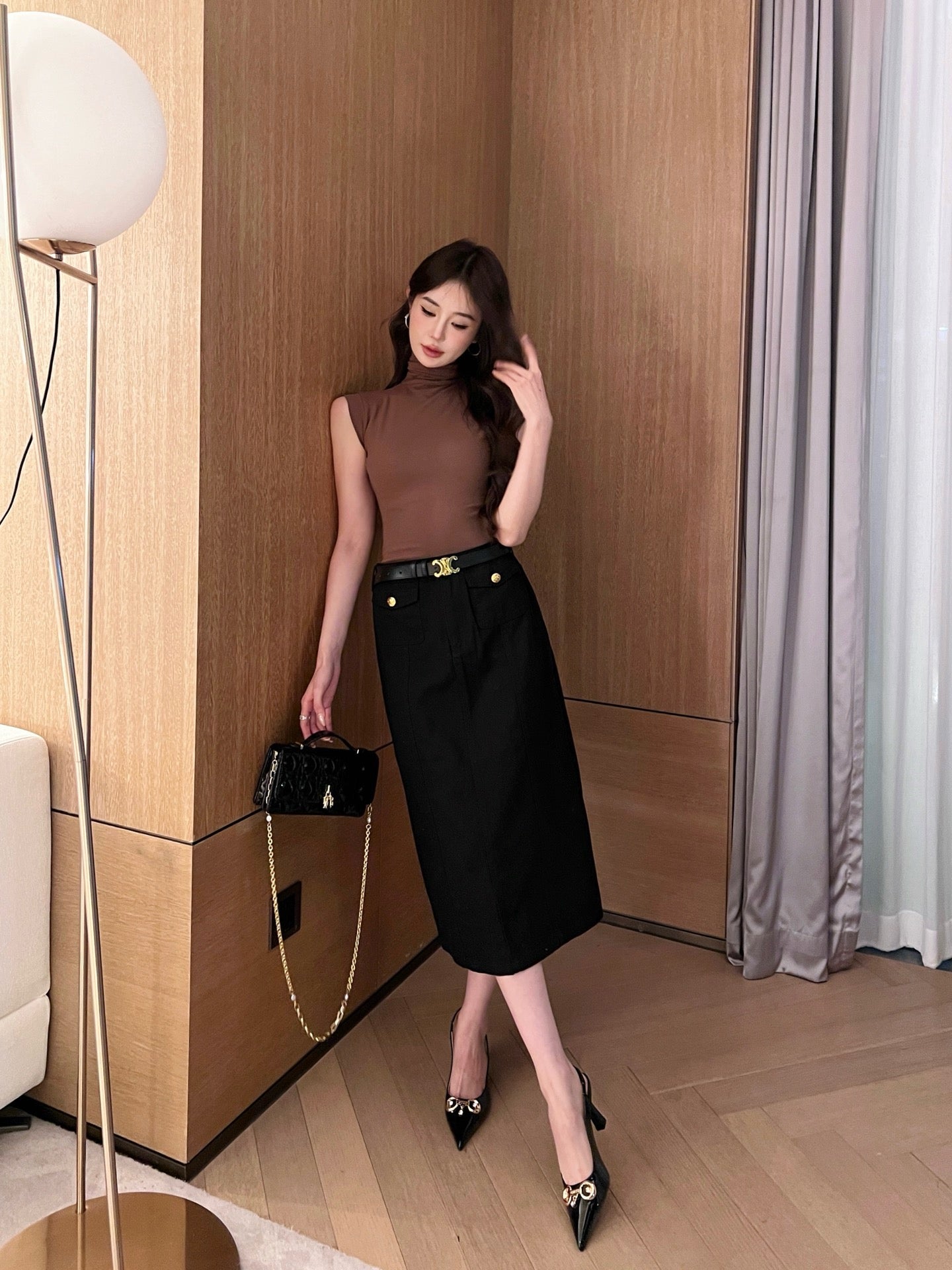 Ce 25ss denim skirt