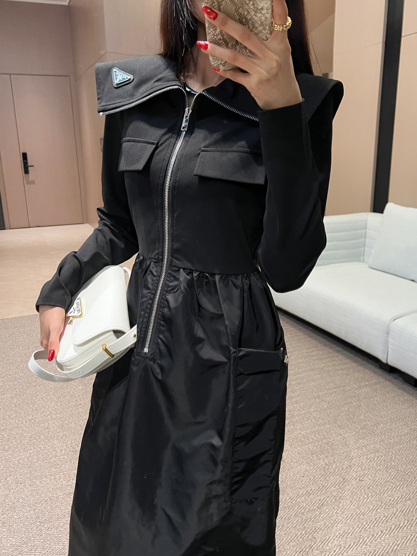 P 25ss shirt dress