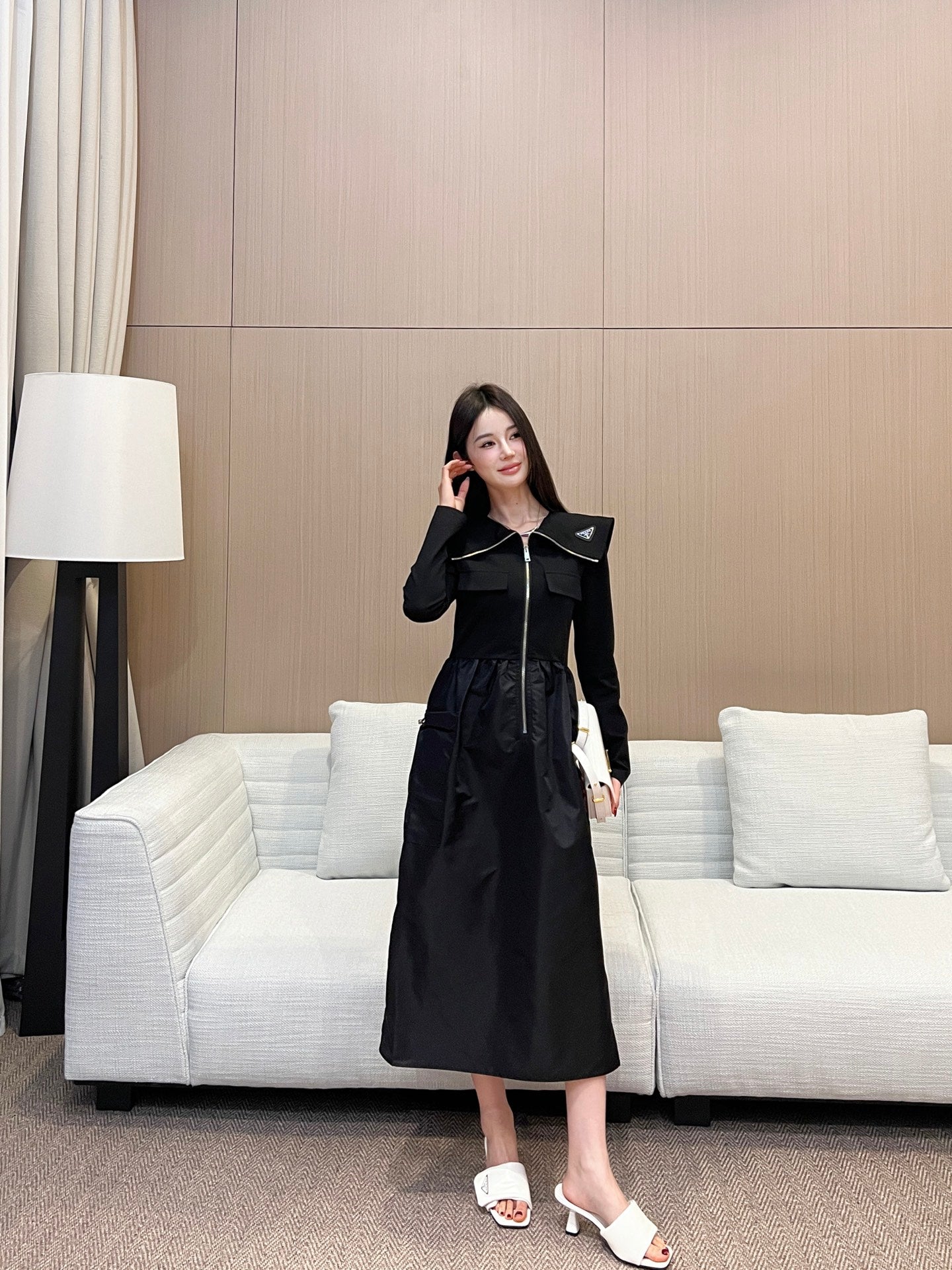 P 25ss shirt dress