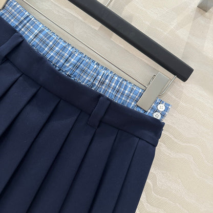 m 25ss pleated skirt