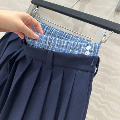 m 25ss pleated skirt
