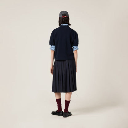 M 25SS pleated skirt