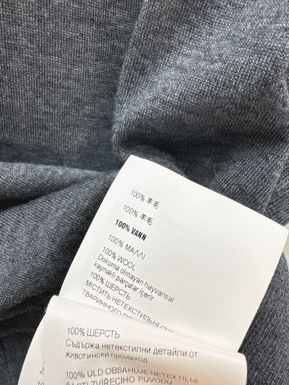 m 25ss knitted polo shirt