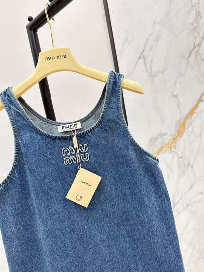 m 25ss denim dress