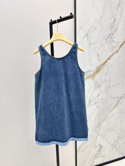 m 25ss denim dress