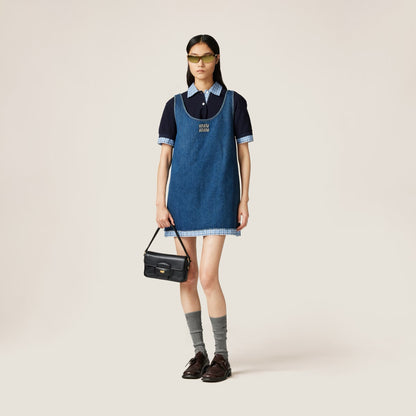 m 25ss denim dress