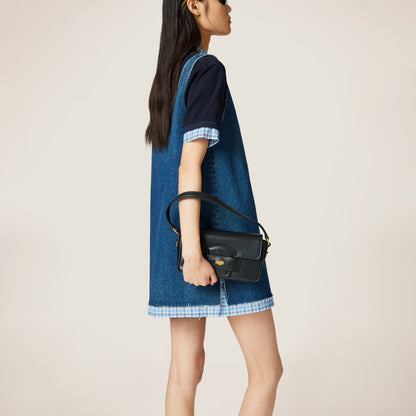 m 25ss denim dress