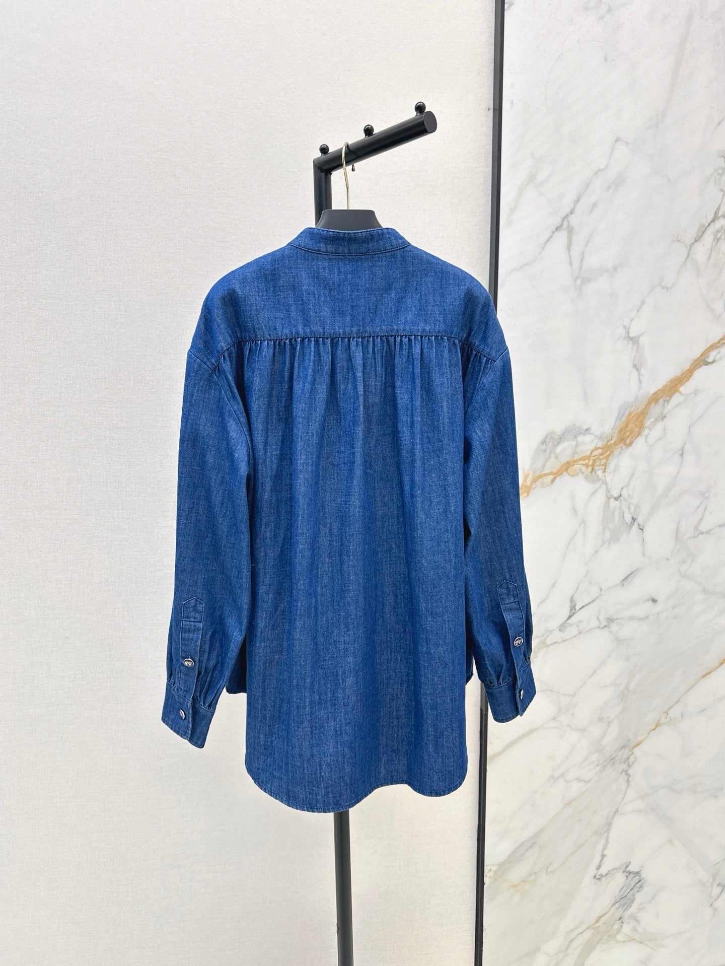 val 25ss denim shirt