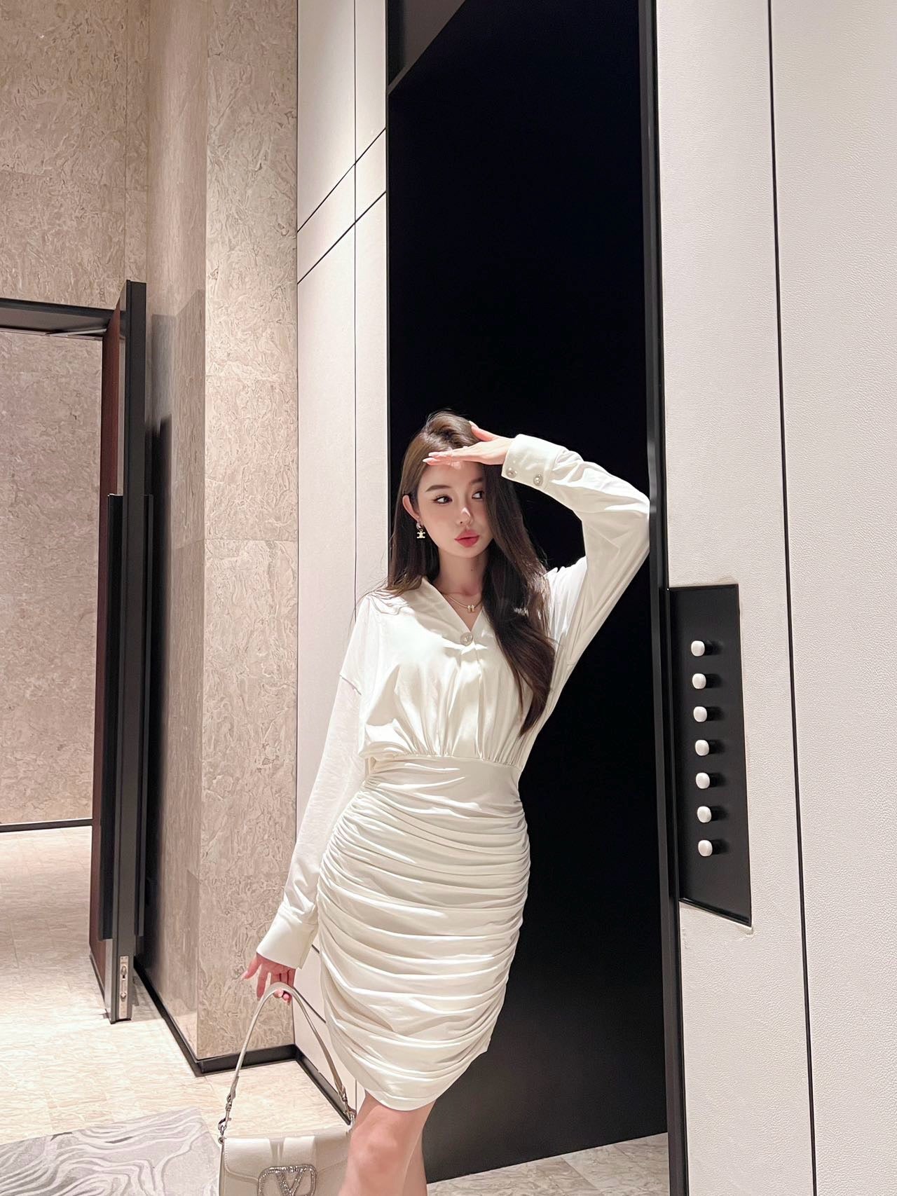ve 25ss hip wrap dress