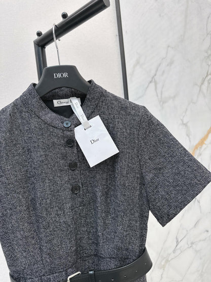 D 25ss tassel shirt dress