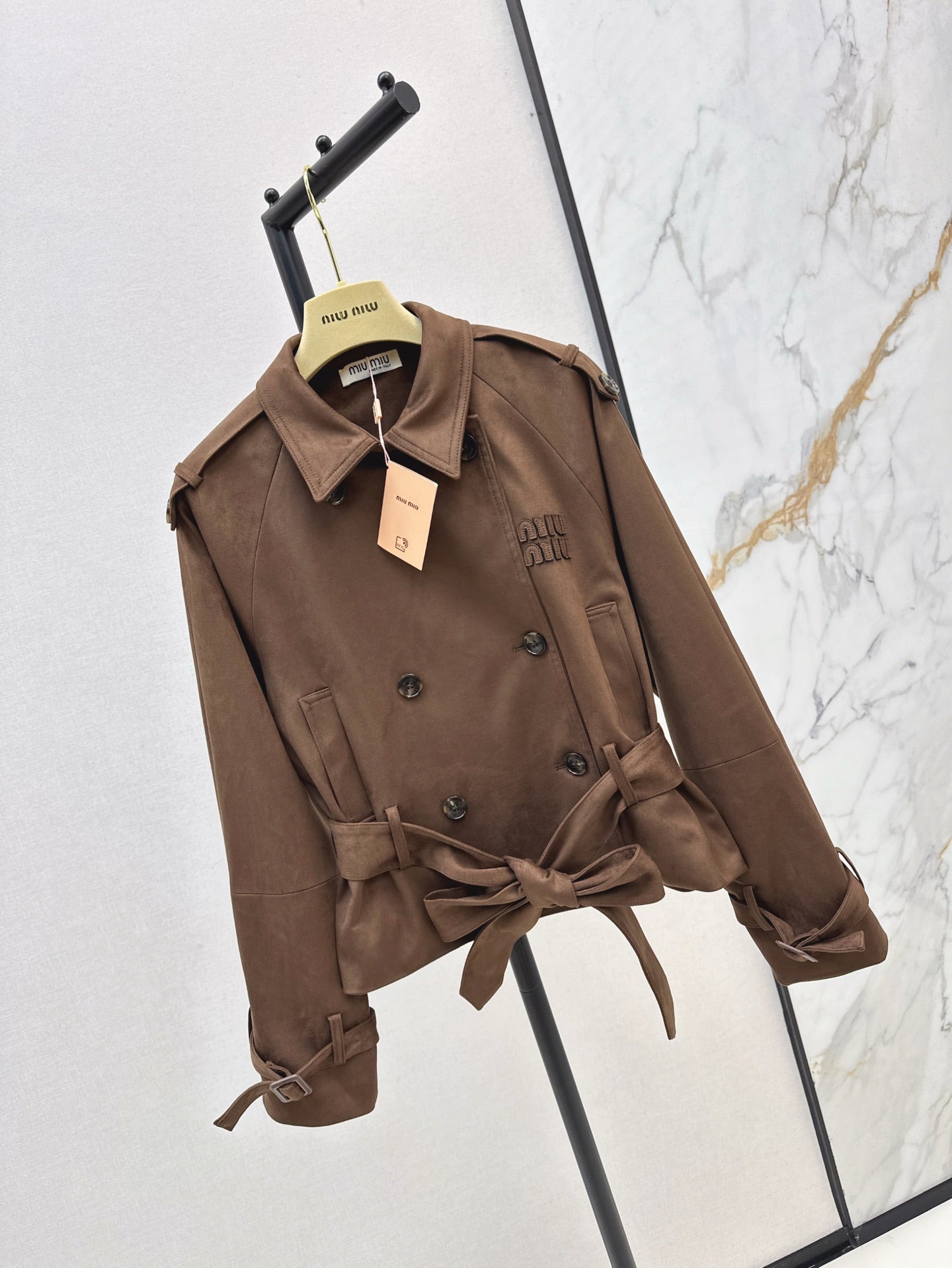 mi 25ss short trench coat