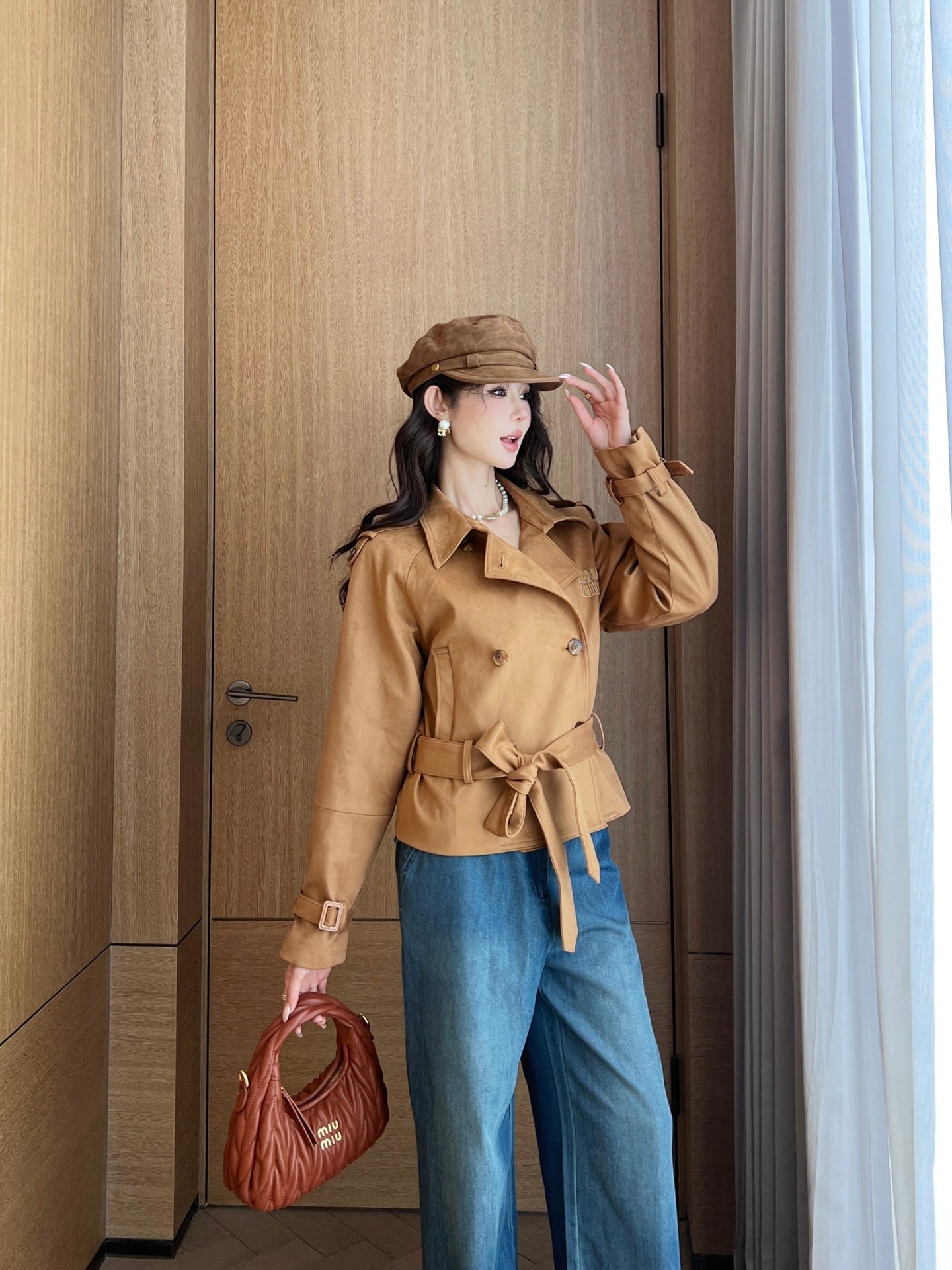 mi 25ss short trenc coat