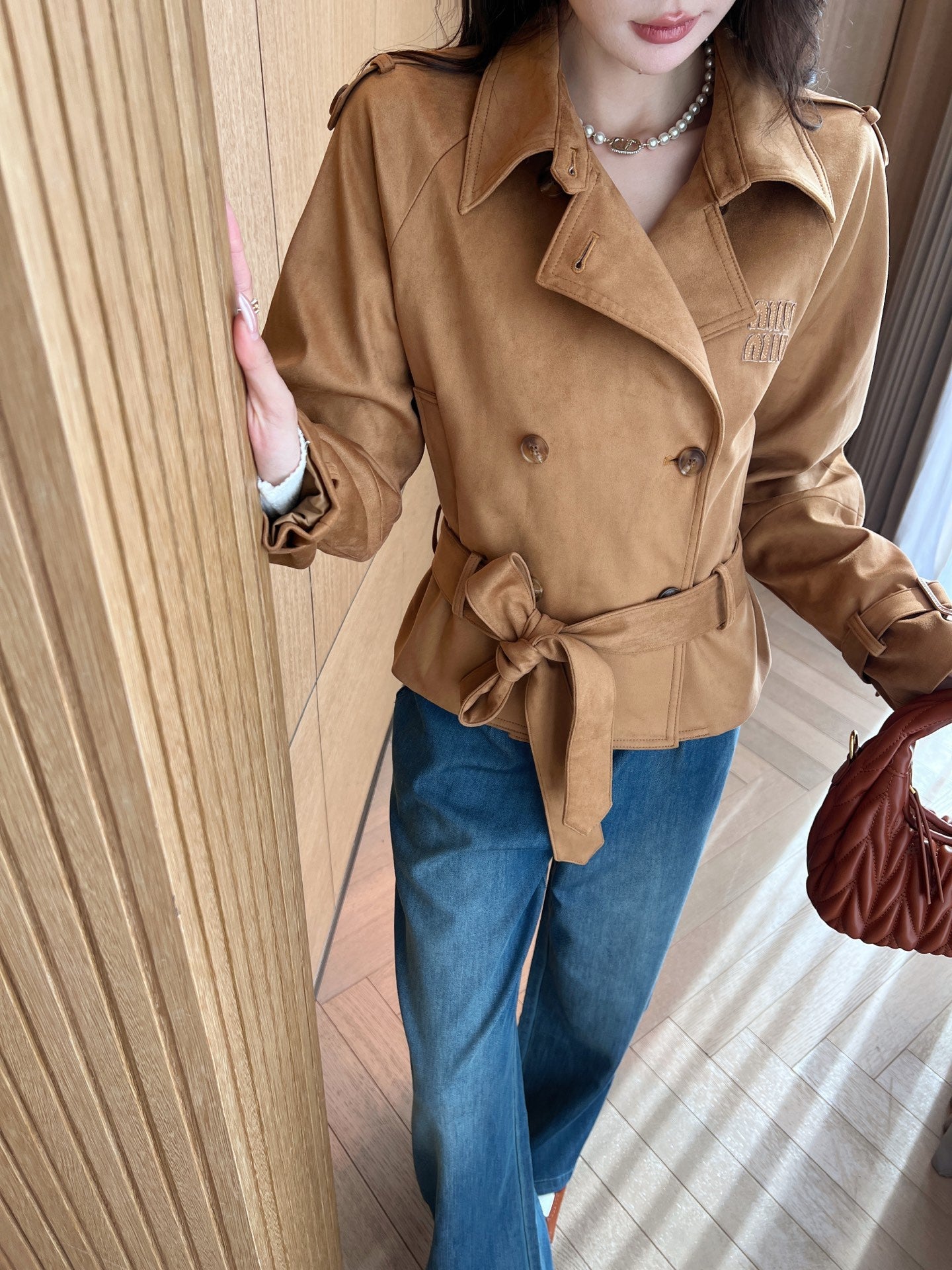 mi 25ss short trenc coat