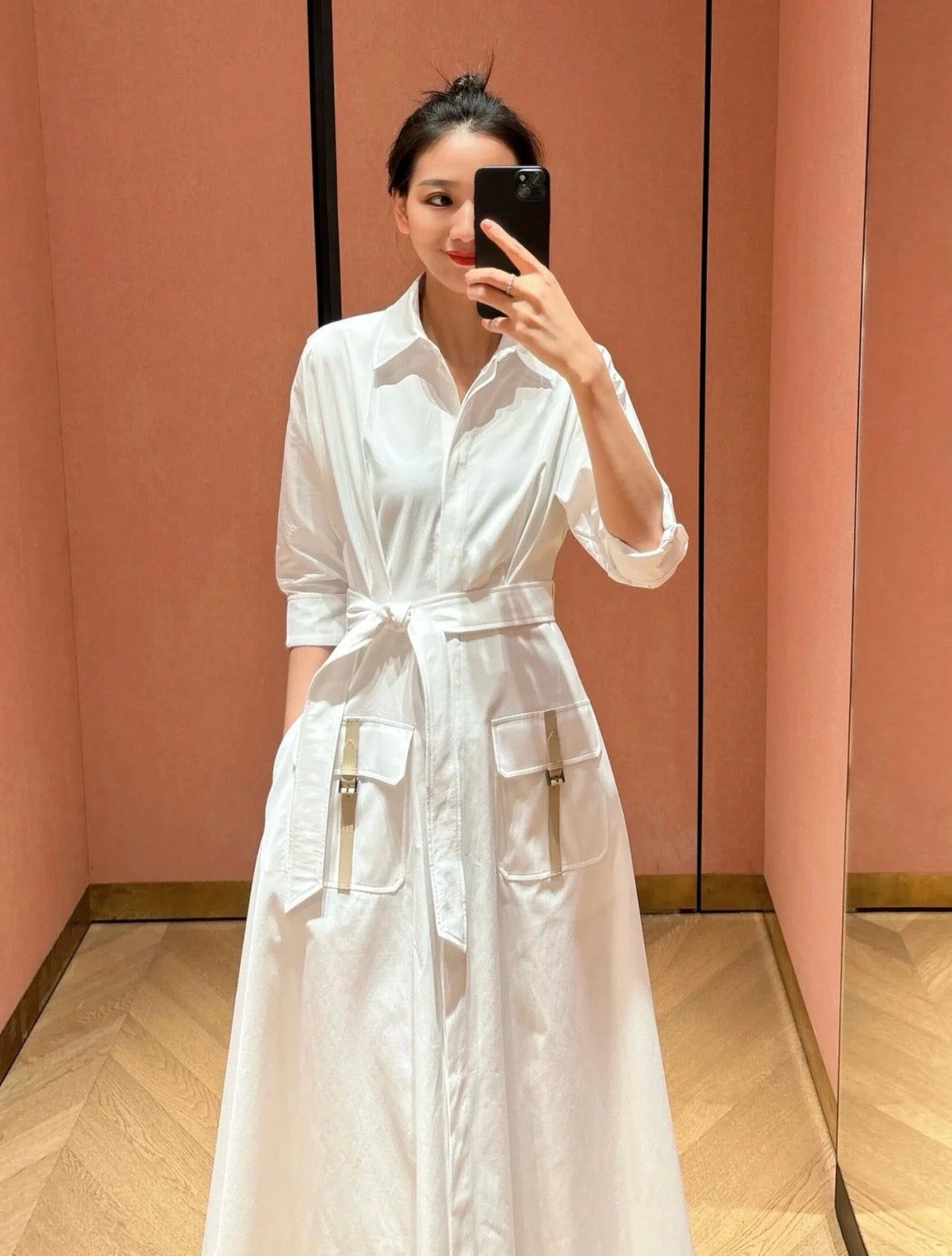 ma 25ss shirt dress