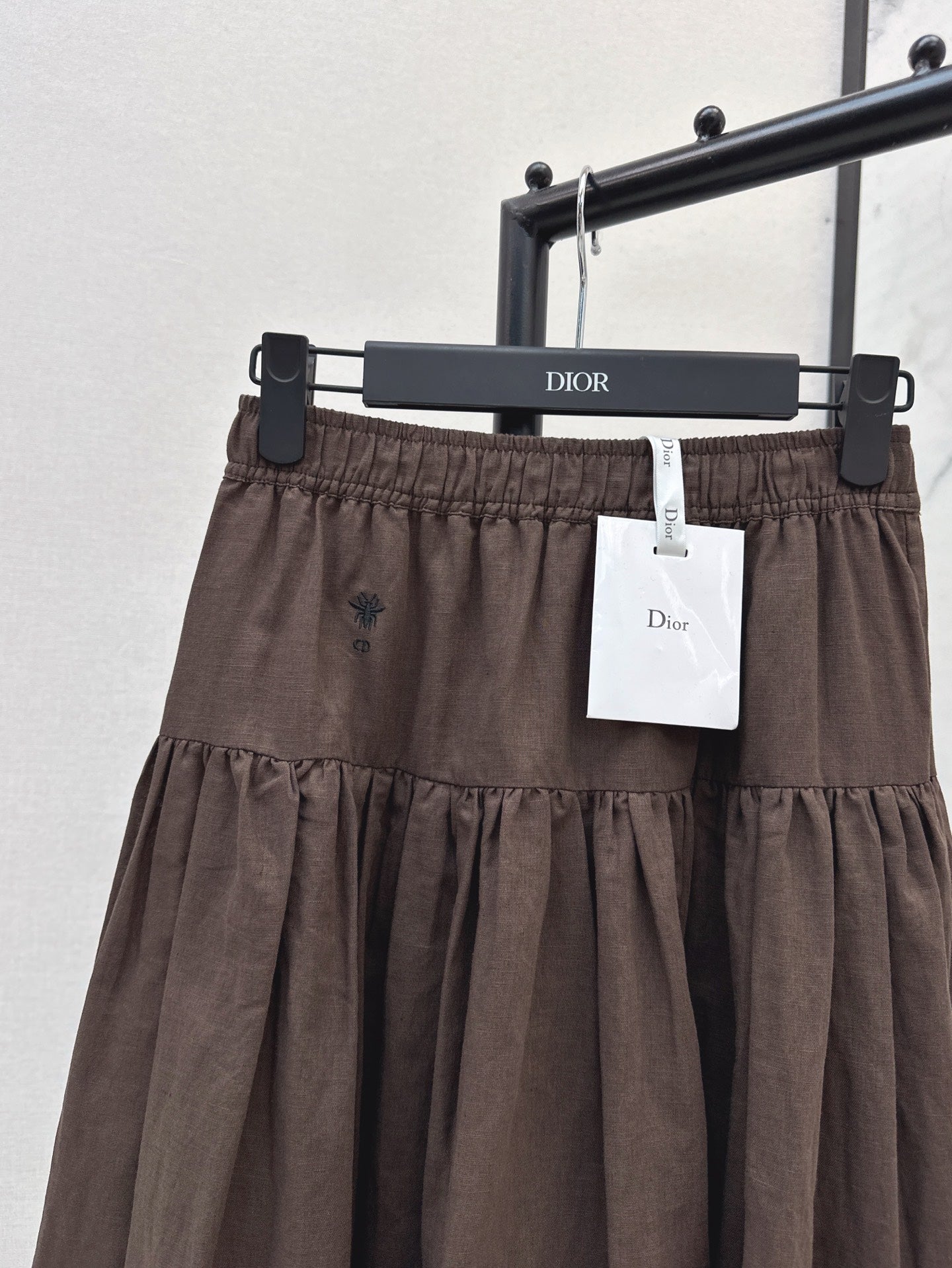 D 25ss embroidered skirt