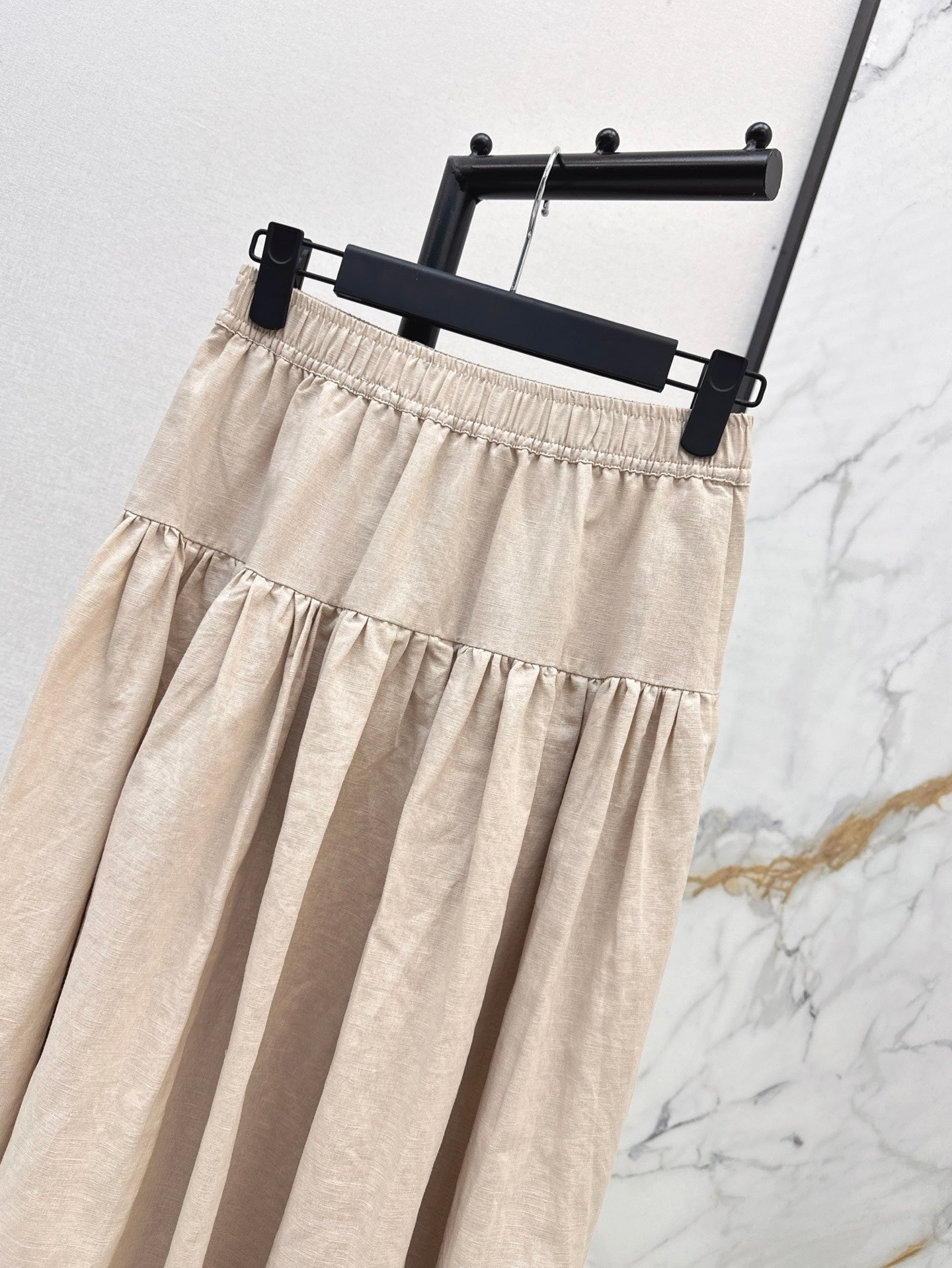D 25ss embroidered skirt