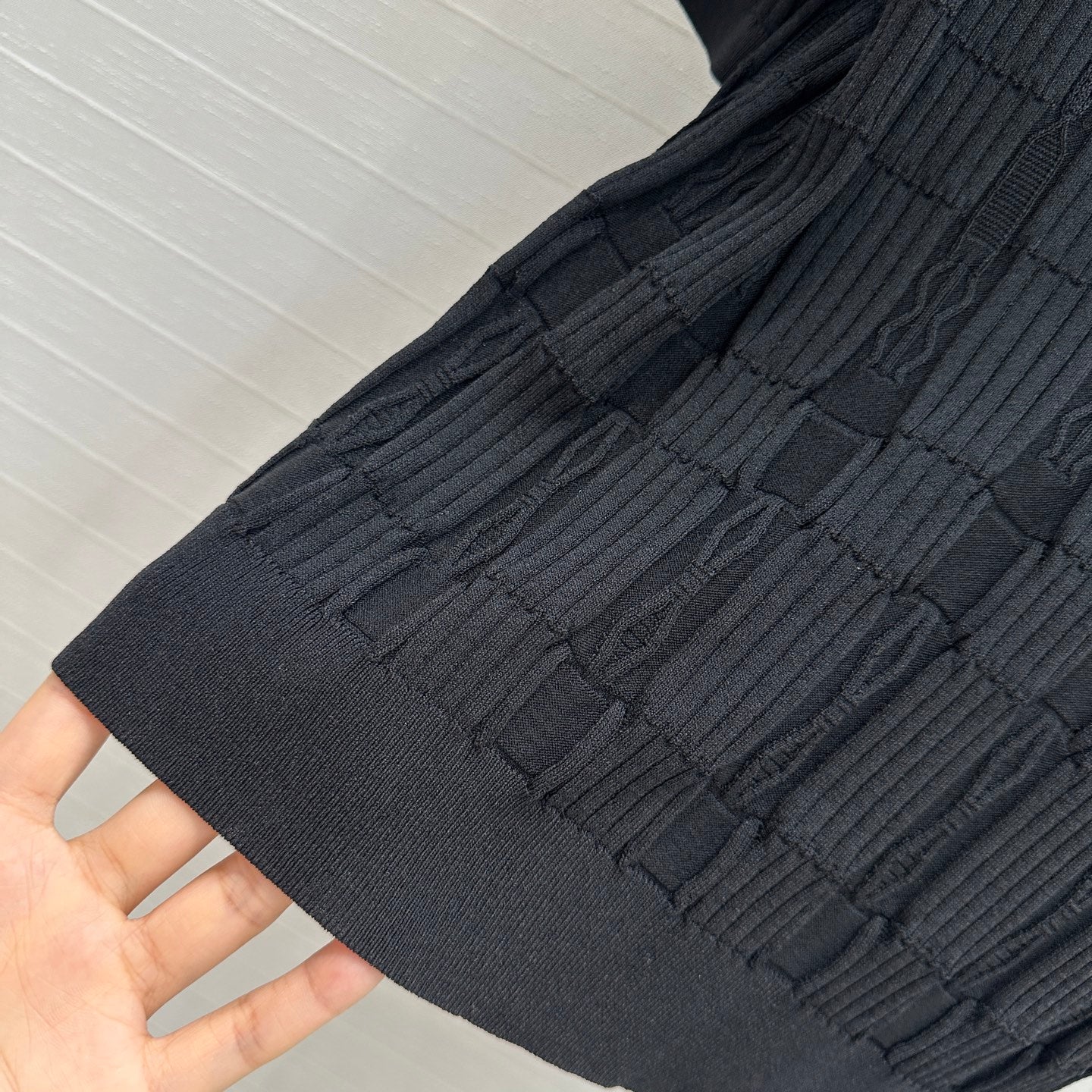 H 25ss knitted polo shirt