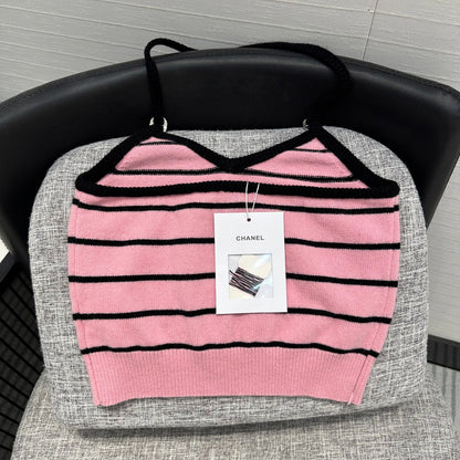 ch 25ss knitted vest