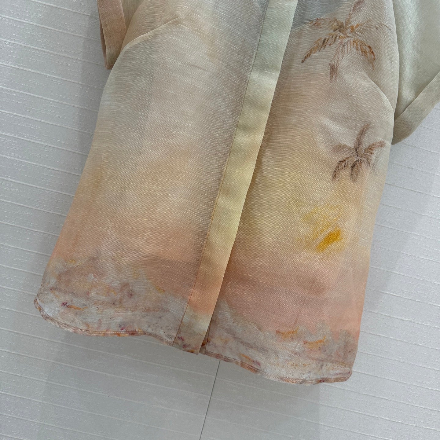 zim 25ss silk 2piece shirt set