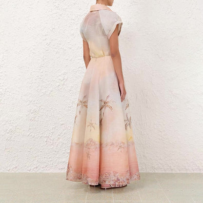 zim 25ss silk 2piece shirt set