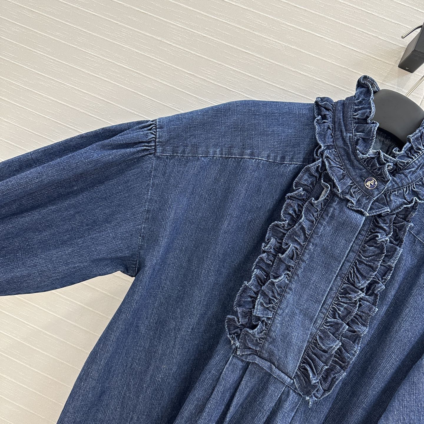 val 25ss retro denim dress