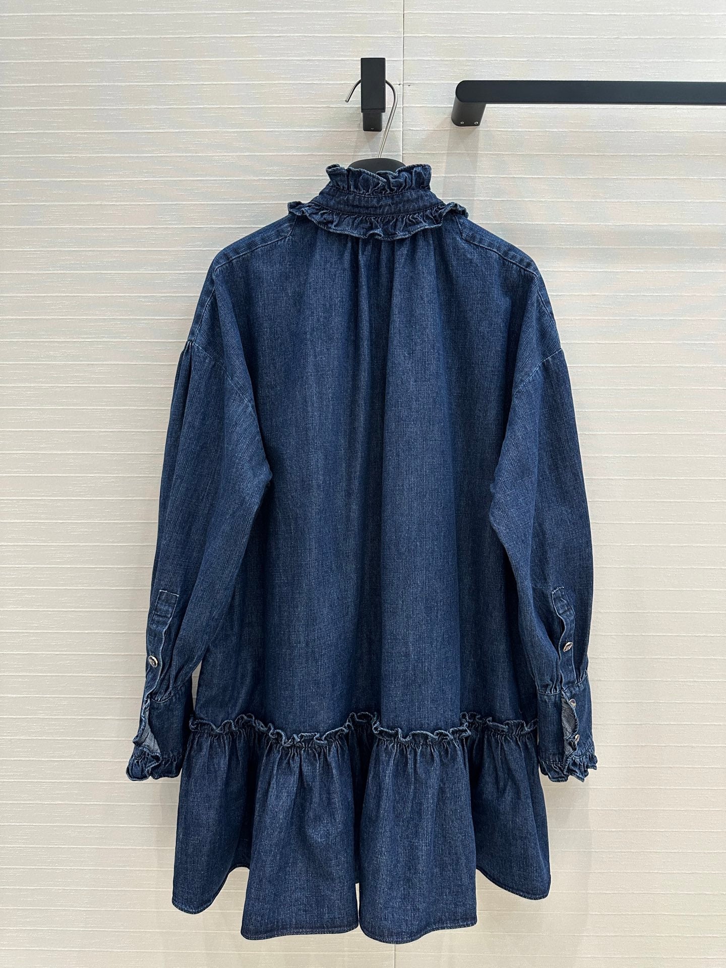 val 25ss retro denim dress