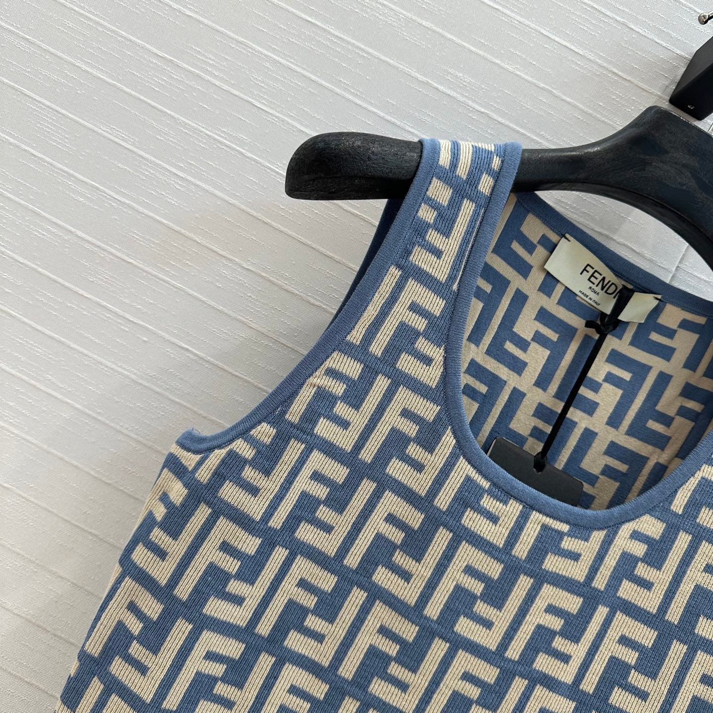 Fe 25ss jacquard knitted dress