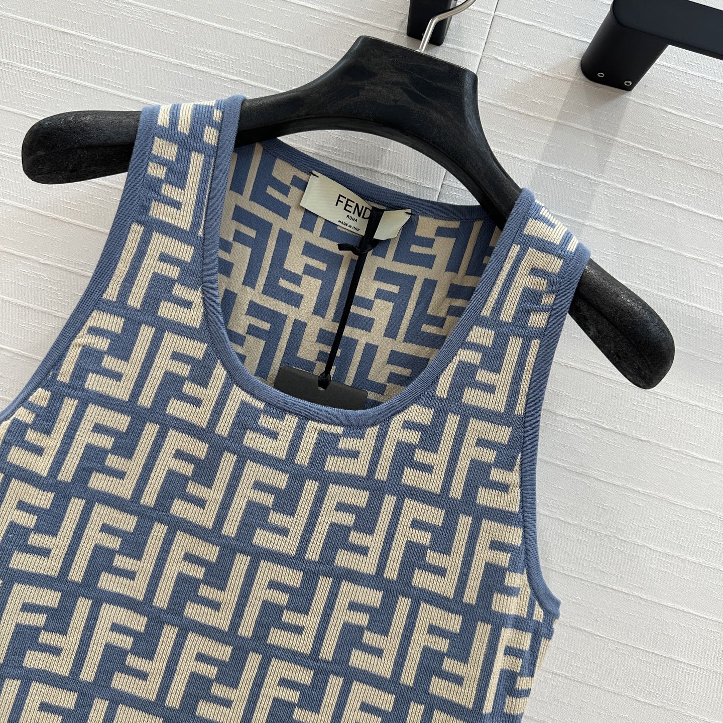Fe 25ss jacquard knitted dress