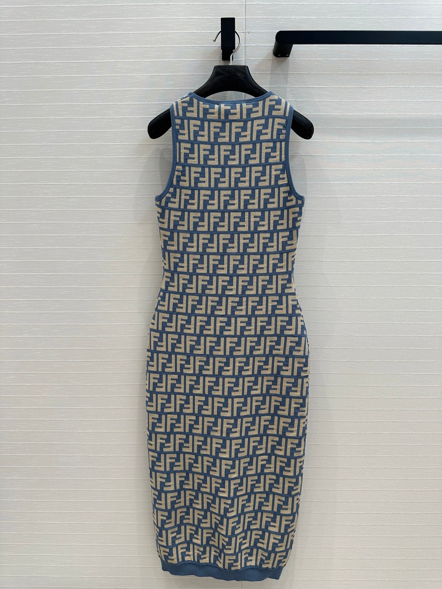 Fe 25ss jacquard knitted dress