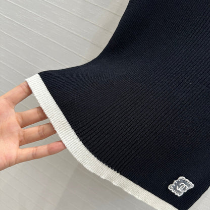 ch 25ss knitted vest