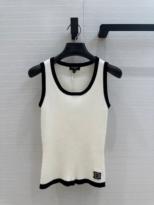 ch 25ss knitted vest