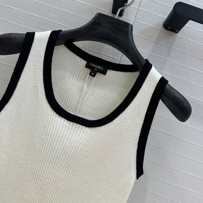 ch 25ss knitted vest