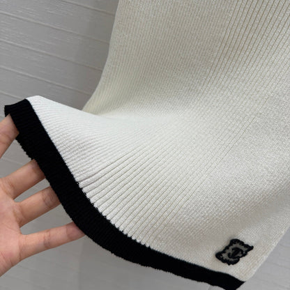 ch 25ss knitted vest