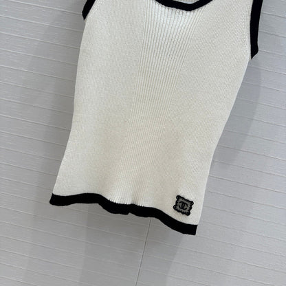 ch 25ss knitted vest