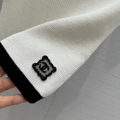 ch 25ss knitted vest