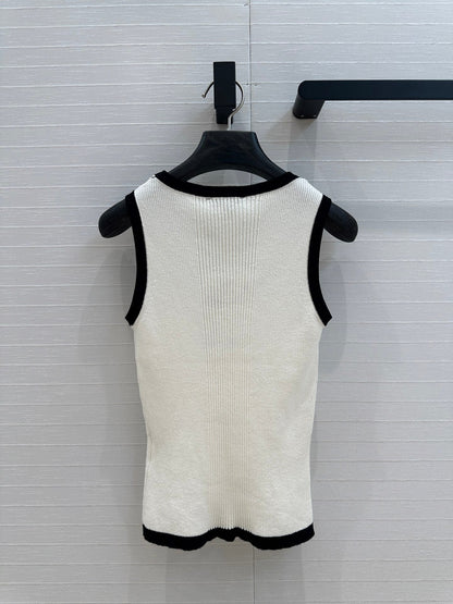 ch 25ss knitted vest