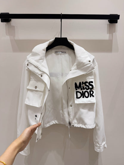 D 25ss miss embroidered jacket