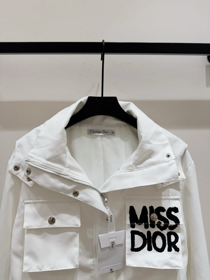 D 25ss miss embroidered jacket