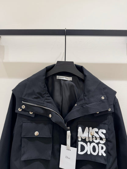 D 25ss miss embroidered jacket
