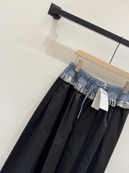 Ji 25ss drawstring skirt