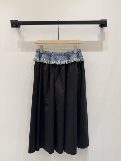 Ji 25ss drawstring skirt
