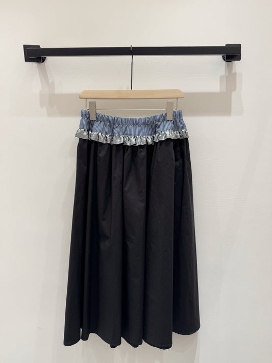 Ji 25ss drawstring skirt